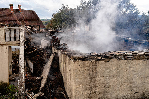 Professional Fire Damage Removal technician working in Buckeystown, MD